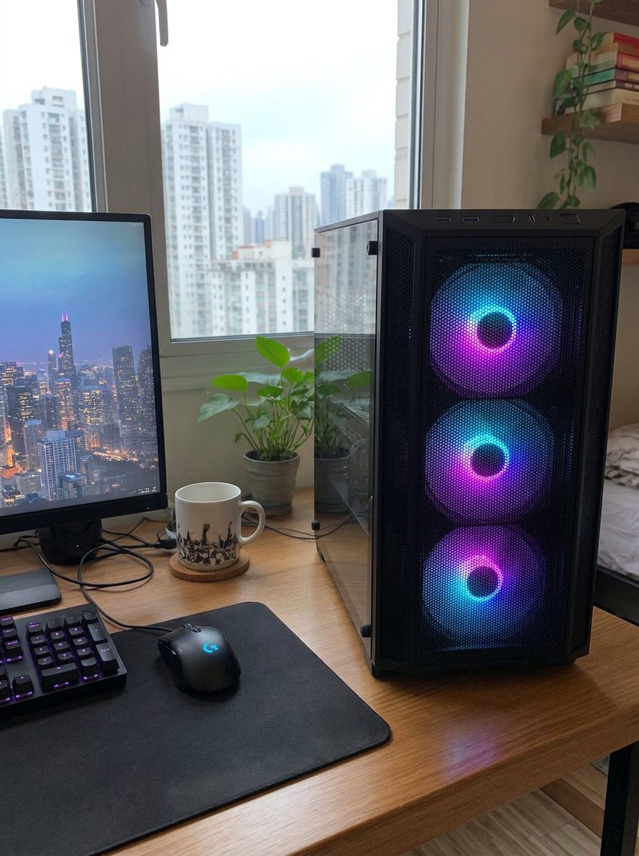 PC gamer Ryzen 5 com RTX 3060