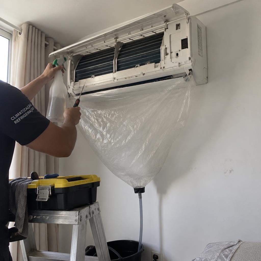 Manutenção de ar-condicionado